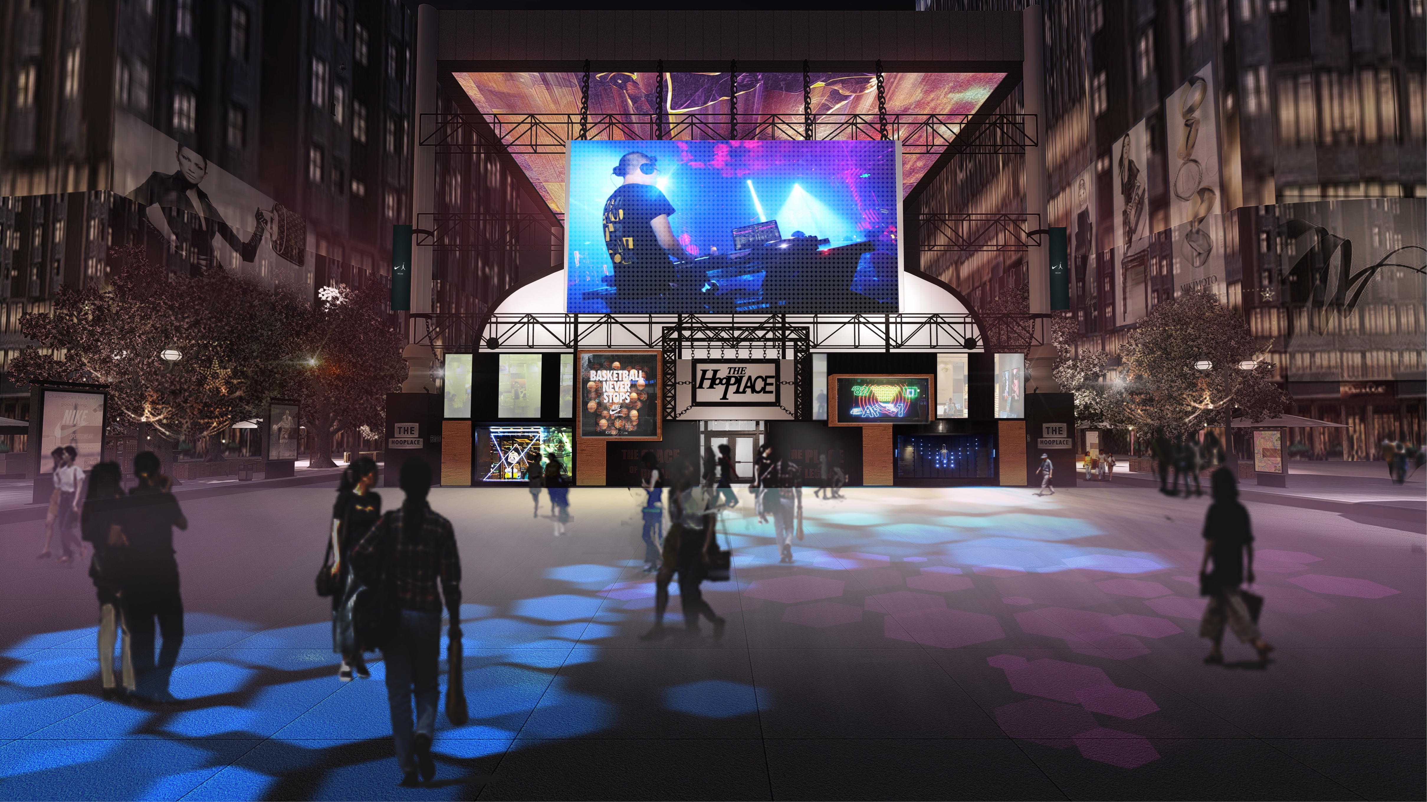 关于特色篮球赛场氛围营造日益提升，打造城市文化新地标的信息